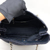 Prada Nylon Quilted Chain Shoulder Bag Navy 156980888 [P]