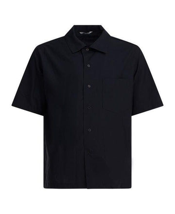 AURALEE スーパーファイントロピカルウールオープンカラー半袖シャツ A25SS02WT 152201994