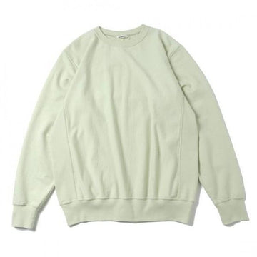 AURALEE Elastischer High Gauge Sweatpullover ASH GRAY 152201983