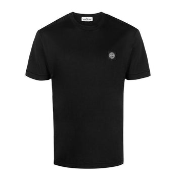 STONE ISLAND Logo T-Shirt Kurzarm Schwarz V0029 761524113 51340480