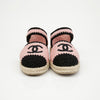 CHANEL CC Turn Lock Espadrille Sandalen 35 156489110 [P]
