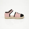 CHANEL CC Turn Lock Espadrille Sandalen 35 156489110 [P]