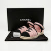 CHANEL CC Turn Lock Espadrille Sandalen 35 156489110 [P]