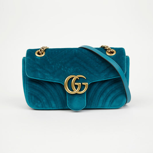 Gucci GG Marmont Small Chain Shoulder Crossbody Bag 443497 156509358