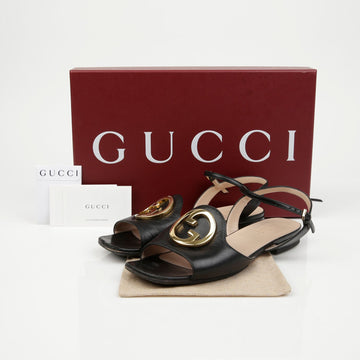 Gucci Blondi Strap Sandals Black 156935231