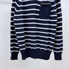 Brunello Cucinelli Stripe Half-Zip Knit Sweater 156982988 [P]