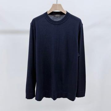 Loro Piana Parkville Crewneck Knit Navy 156983016