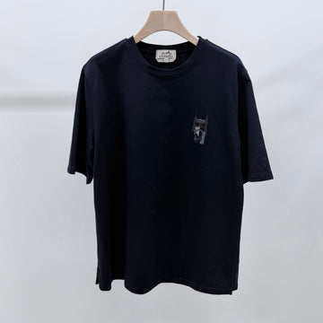 Hermes Batman Battle Horse Leather Patch T-Shirt 156983121
