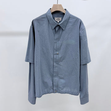 Hermes Cotton Shirt Blue 156983298