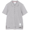 Thom Browne Relaxed Fit Side Slit Short Sleeve Polo Shirt 156984121 [P]