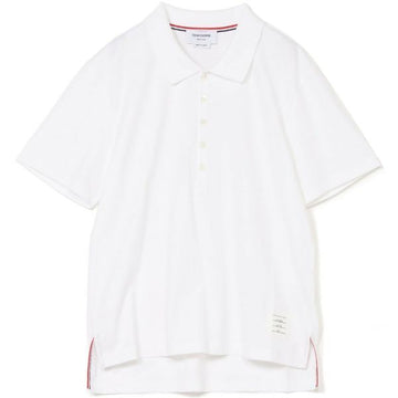 THOM BROWNE サイドスリットバックストライプ半袖ポロ 156984123