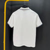 Moncler Short Sleeve Polo Shirt White 156984127 [P]
