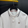 Moncler Short Sleeve Polo Shirt White 156984127 [P]