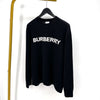 Burberry Logo Wool Cotton Women's Knit Black 156984195 [P]