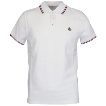 MONCLER Piqué-Polohemd mit 3-Farben-Trimm 156984671