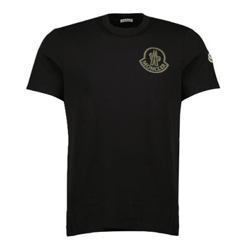 MONCLER Logo Baumwoll-T-Shirt 156984772