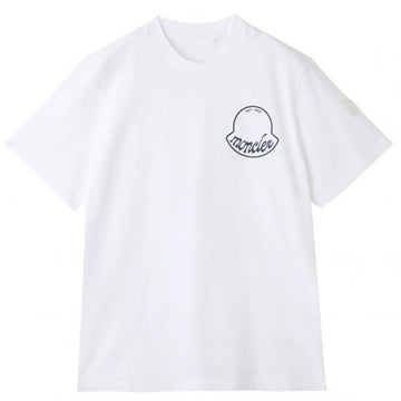 Moncler Logo Print Cotton T-Shirt 156986236