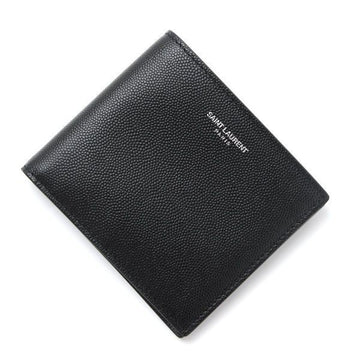 SAINT LAURENT シルバー ロゴ 二つ折り財布 157003138