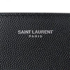 SAINT LAURENT 26 Geldbörse mit Silber-Logo 157003138 [P]