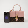 Louis Vuitton Monogram Rocky BB Leather Tote Shoulder Bag Rose Powder 156489139 [P]