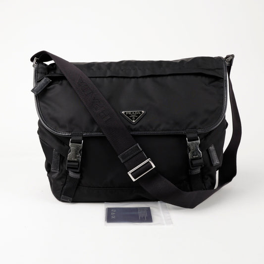 Prada Triangle Logo Shoulder Crossbody Bag 2VD052 156516388