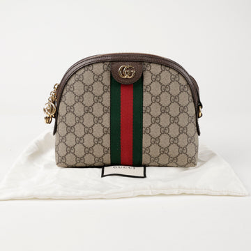 Gucci Ophidia GG Supreme Beige Shoulder Bag Small 156720165