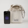 MAISON MARGIELA レザー バケットバッグ スモール ホワイト 156729149 [P]