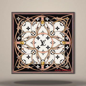 LOUIS VUITTON Ultimate Monogram Square 90 Schwarz M76649 157010020