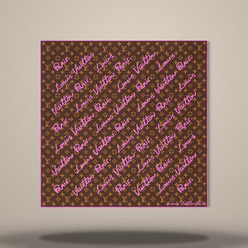 LOUIS VUITTON スカーフ スクエア 70 ピンク M97941 157010074