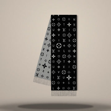 Louis Vuitton Reykjavik Cloud Scarf Black M97143 157010116