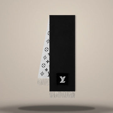 Louis Vuitton Blizzard Scarf Black M97230 157010122