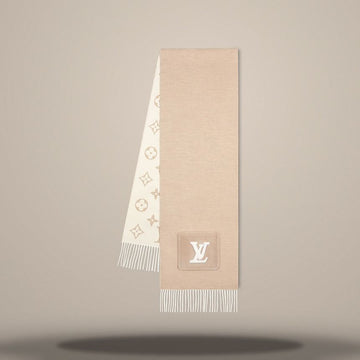 Louis Vuitton Blizzard Scarf Beige M97420 157010125