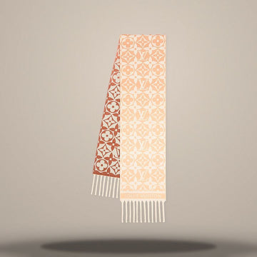 LOUIS VUITTON Gradient Scarf Beige M97668 157010135