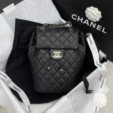 CHANEL Rucksack Urban Spirit Schwarz mit goldenen Elementen AS4059 157012911