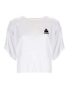ISABEL MARANT リネン ロゴ Tシャツ 156799498 [P]