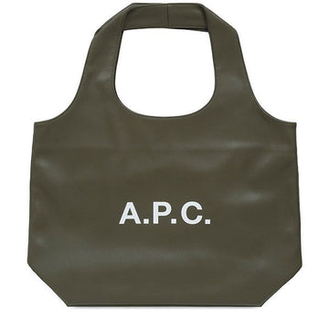 APC Militaristic Khaki Ninon Tote Bag 157016744