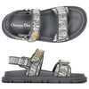 DIOR Graue Akt Oblique Riemchen Sandalen 29G 157017099 [P]