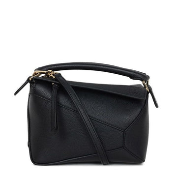LOEWE Mini Puzzle Edge Tote Bag 26SS Schwarz A510P88X60 1100 157017863