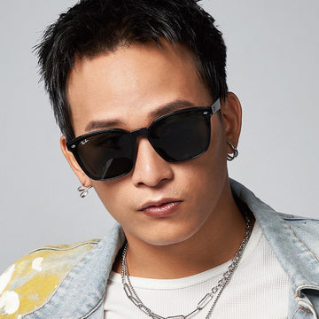 RAY BAN サングラス RB4392D 601 87 ビッグサイズ プラスチックフレーム アジアンフィット オーバーサイズ 67035049