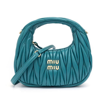 Miu Miu Nappa Leather Hobo Mini Bag 65272172