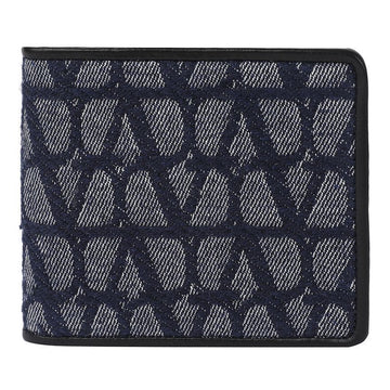 VALENTINO Denim Twill Ikonograf Geldbörse 78648339