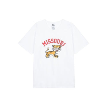 WILD DONKEY MISSOURI T-Shirt White WDCOTS03-206 152890926