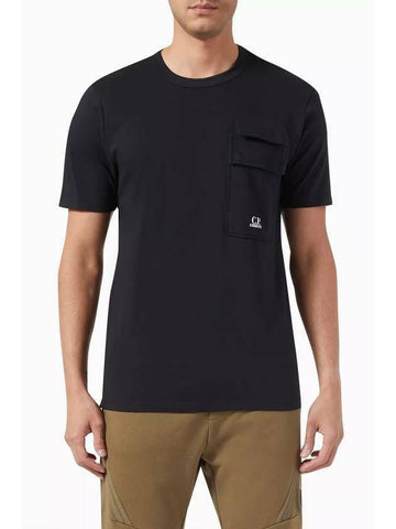 CP COMPANY T-Shirt mit Klappen Taschen 16CMTS211A 005697G 999 133020955