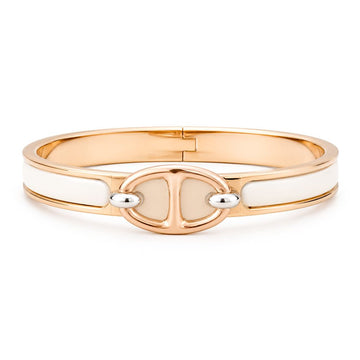 HERMES ミニクリックシャンダルブレスレットクリーム 157027456
