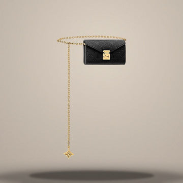 LOUIS VUITTON メティス ベルト パウチ ゴールド 金属 M4717Z 157027571