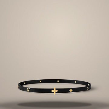 LOUIS VUITTON ミニフラワーグラムスタッズ15mmベルト 157027579