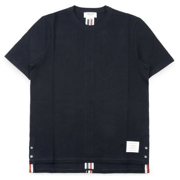 THOM BROWNE メンズ センターバック ストライプ 半袖 Tシャツ MJS056A 00050 415 155292985