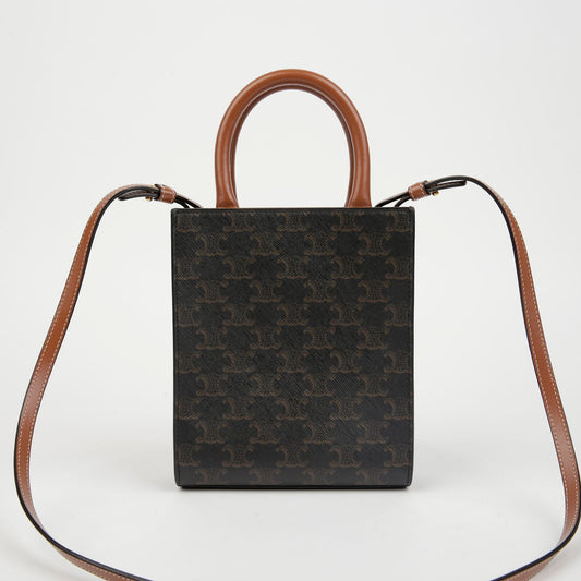 Celine Vertical Cabas Mini Tote Shoulder Bag 194372BZK 154158160