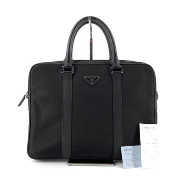 Prada Re-Nylon Saffiano Briefcase Tote Bag 157027846