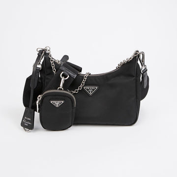 PRADA リエディション マルチ ホーボー ショルダー クロスバッグ 156974859